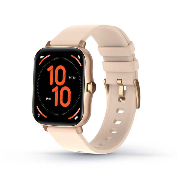 Buy Pebble Cosmos Pro  1.7" ( 4.31 cm)Bluetooth calling SMART WATCH with SPO2, Heart Rate Monitor With Internal Memory Ivory Gold on EMI