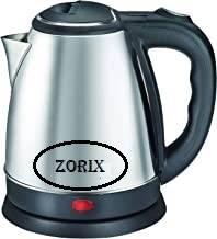 Buy Zorix Electric Kettle 2.0 Litre 1500 Watt Silver (Silver) on EMI