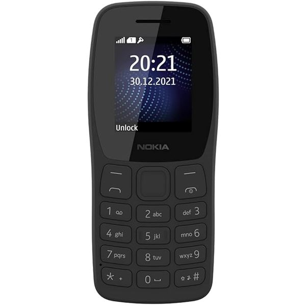 Buy Nokia 105 Classic | Single Sim Keypad Phone With Built-In Upi Payments, Charcoal (Without Charger) on EMI