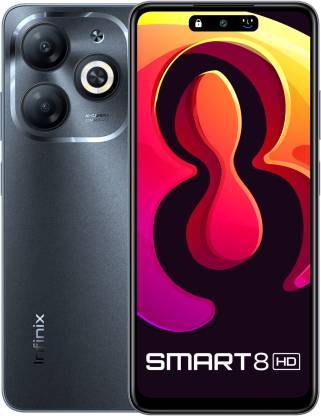 Buy Infinix SMART 8 HD (Timber Black, 64 GB)  (3 GB RAM) on EMI