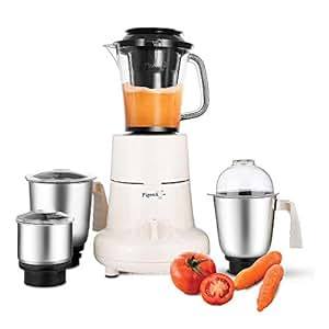Buy Pigeon By Stovekraft Splendour Jx 750 Watt Juicer Mixer Grinder With 4 Stainless Steel Jars For Juice, Dry Grinding, Wet Grinding And Making Chutney, White, Centimeter on EMI