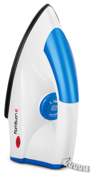 Buy Longway Grace With ISI Approved 1100 W Dry Iron(White & Blue) on EMI