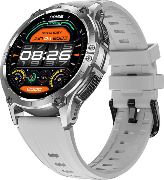 Buy Force Plus AMOLED 1.46 inch Bluetooth Calling Smart Watch Misty Grey on EMI
