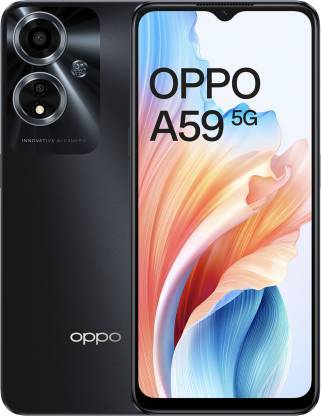 Buy OPPO A59 5G (Starry Black, 128 GB)  (4 GB RAM) on EMI