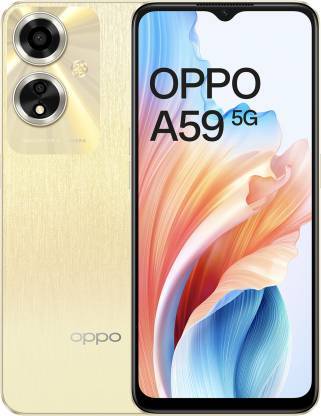 Buy OPPO A59 5G (Silk Gold, 128 GB)  (4 GB RAM) on EMI