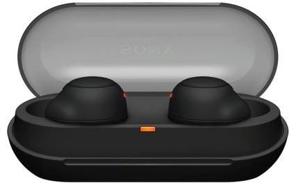 Buy Sony Wf C500 Ipx4 20Hrs Battery Life Bluetooth Headset Black on EMI