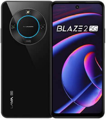 Buy LAVA Blaze 2 5G (Glass Black, 64 GB)  (4 GB RAM) on EMI