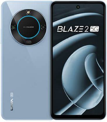 Buy Lava Blaze 2 5G (Glass Blue, 6GB RAM, 128GB Storage) on EMI