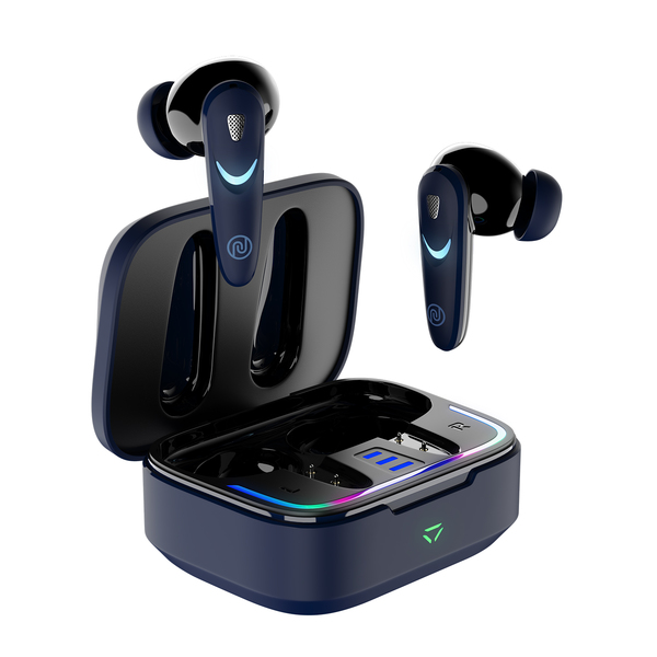 Buy Noise Newly Launched Buds Combat X In Ear Truly Wireless Gaming Earbuds With 40Ms Low Latency 60H Of Playtime Spatial Audio Rgb Lights Instacharge Thunder Blue on EMI