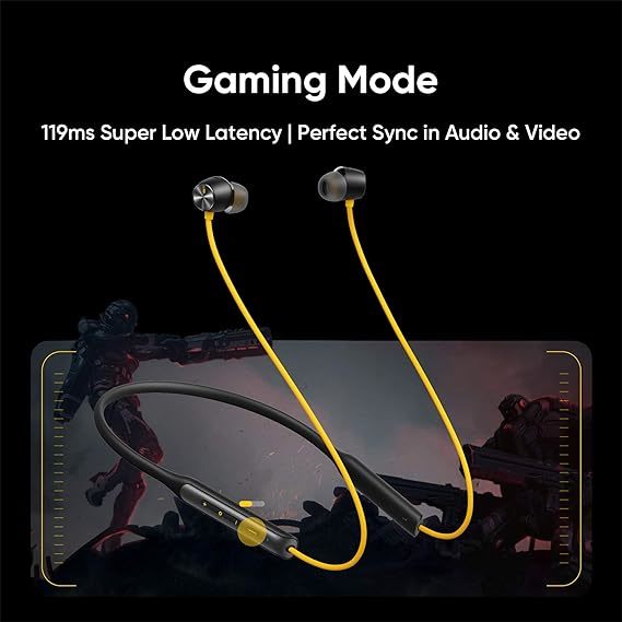 Buy Realme Buds Wireless Pro Bluetooth Earphones (Yellow) on EMI