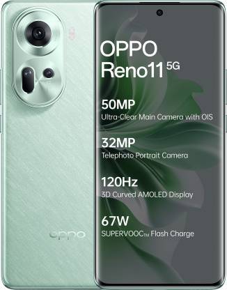 Buy OPPO Reno 11 5G (Wave Green, 256 GB)(8 GB RAM) on EMI