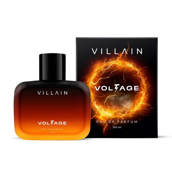 Buy Villain Voltage Luxury Eau De Parfum | Perfume For Men with Spicy, Fougere | Suited For All Occasion | Perfume For Men EDP 100 ml on EMI