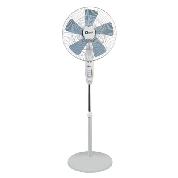 Buy Orient Electric Wind Pro Stand 400 MM High Velocity Pedestal Fan (Snow White) on EMI