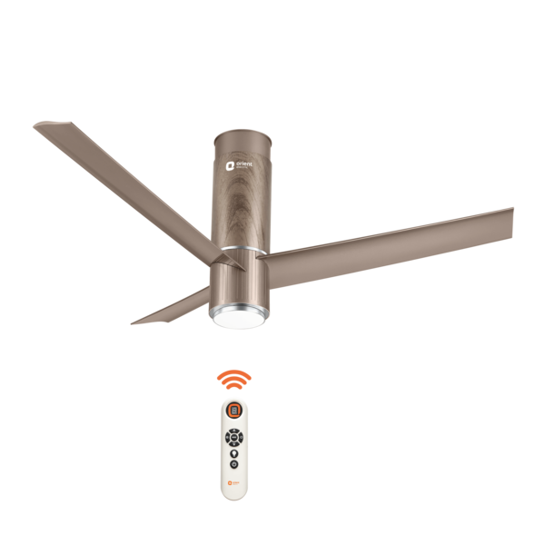 Buy Orient Electric Aeroslim with IoT, Remote & Underlight BLDC Smart Ceiling Fan (Flame Gold) on EMI