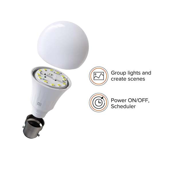 Buy Mi Smart LED Bulb (White) on EMI
