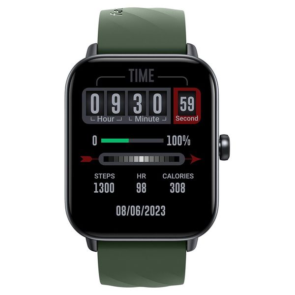Buy Fastrack Rider Smartwatch with1.83 TFT Display | SingleSync BT Calling | Sleep Monitor with REM (Rapid Eye Movement)| Black + Green on EMI