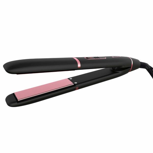 Buy Havells HS4109 Floating Ceramic Plates Hair Straightener; with Advance PTC Heating Element for Protection from overheating (Black) on EMI