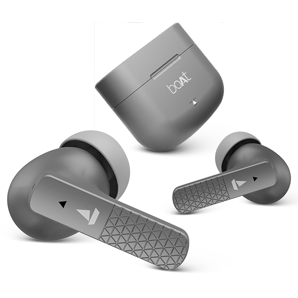 Buy Bo At Airdopes 91 Wireless Earbuds With 45 Hours Playback, Beast Mode, Asap Charge, Dual Mics E Nx Technology (Mist Grey) Bluetooth Grey, In Ear) on EMI