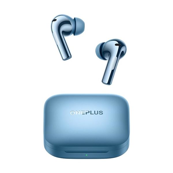 Buy One Plus Buds 3 Truly Wireless Bluetooth Earbuds With Upto 49d B Smart Adaptive Noise Cancellation,Hi Res Sound Quality,Sliding Volume Control,10mins For 7 Hours Fast Charging 44 Hrs Playback (Splendid Blue) Blue, In Ear) on EMI