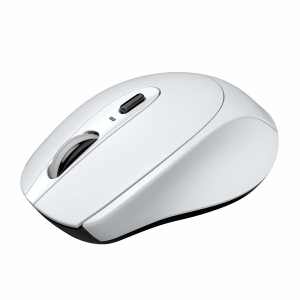 Buy Portronics Toad 31 Wireless Mouse with 2.4 GHz Connectivity, USB Receiver, 10m Working Distance, Ergonomic Design, Auto Power Saving, Adjustable DPI for Laptop & PC (White) on EMI