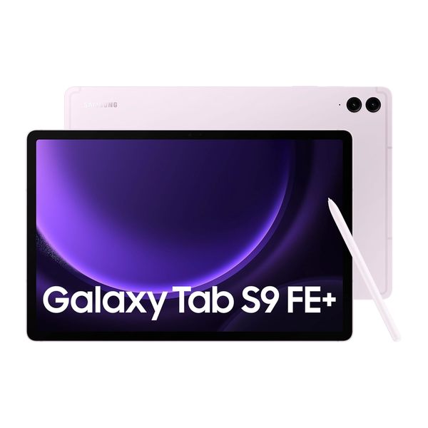 Buy Samsung Galaxy Tab S9 FE+ 31.50 cm (12.4 inch) Display, RAM 8 GB, ROM 128 GB Expandable, S Pen in-Box, WiFi, IP68 Tablet, Lavender on EMI