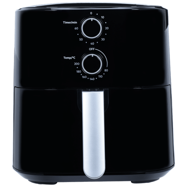 Buy Croma 5L 1500 Watt Mechanical Air Fryer with Adjustable Timer (Black) on EMI