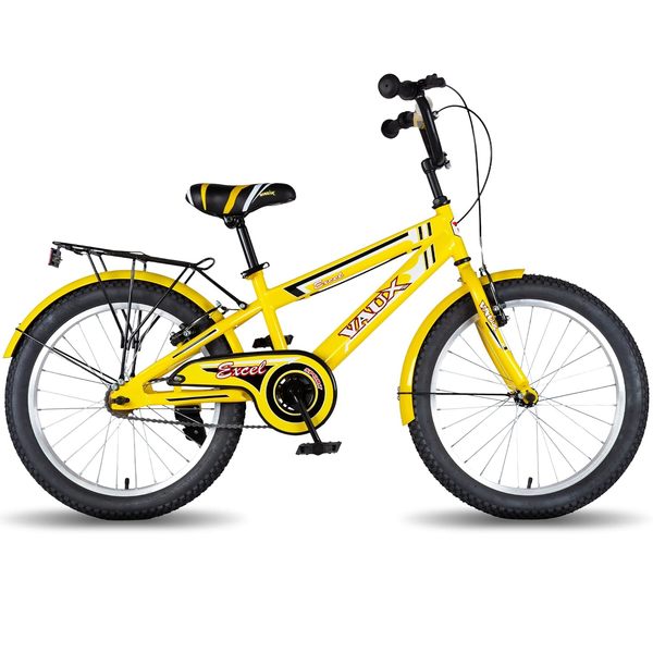 Buy Vaux Bicycle for Kids - Excel 20T / Inches Kids Bicycle for Boys (Yellow) on EMI
