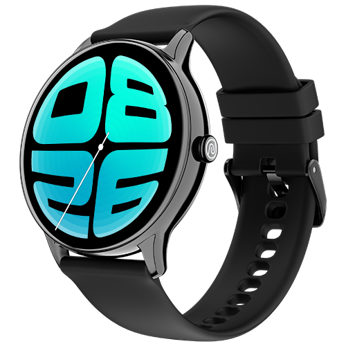 Buy NoiseFit Twist Go Smart Watch 1.39'' TFT Display BT Calling, Metal Build, Voice Assistantce, Weather, 100+ Watch Faces (Jet Balck) on EMI