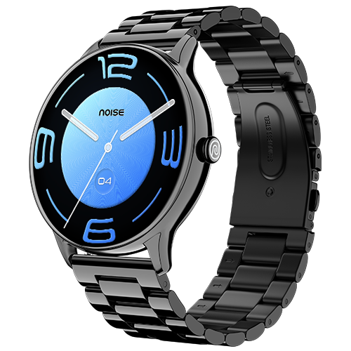 Buy NoiseFit Twist Go Smart Watch 1.39'' TFT Display BT Calling, Metal Build, Voice Assistantce, Weather, 100+ Watch Faces (Elite Black) on EMI