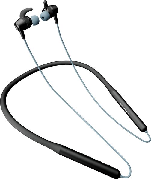 Buy ZEBRONICS Zeb Yoga 90 Plus Wireless in-Ear Neckband Earphone Supporting Bluetooth 5.0, Dual Pairing,Type C Charging,10mm Drivers,Metallic Magnetic Earpiece,Call & Media Controls, Splash Proof(Blue) on EMI