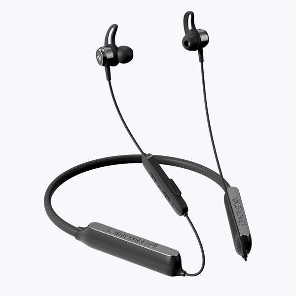 Buy ZEBRONICS Zeb-Yoga 6 Wireless Neckband That has Dual Pairing Function,ENC and has Low Latency Gaming Mode with 160 hrs.* of Playback time.(Black) on EMI