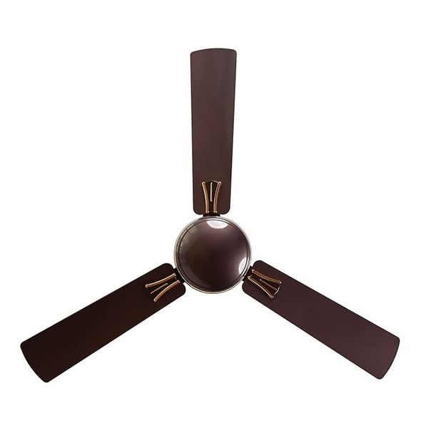 Buy Luminous AUDIE 1200MM 2 STAR BEE CERTIFIED ENERGY EFFICIENT 50-WATT HIGH-SPEED CEILING FAN FOR HOME AND OFFICE (CHARCOL BLACK) on EMI