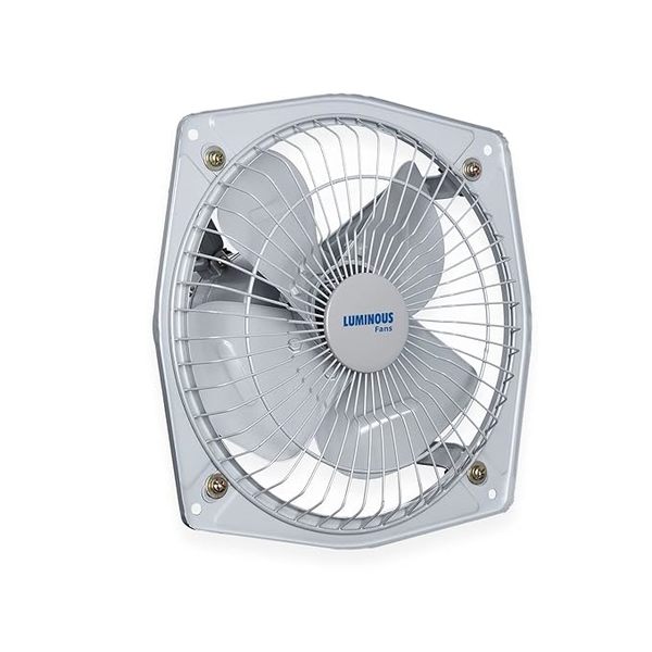 Buy Luminous FRESHER 230 MM EXHAUST FAN FOR KITCHEN BATHROOM WITH EXTRA POWERFUL MOTOR, HIGH AIR DELIVERY AND BIRD SCREEN (SILVER) on EMI