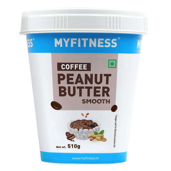 Buy MyFitness Coffee Peanut Butter (Smooth, 510 gram) on EMI