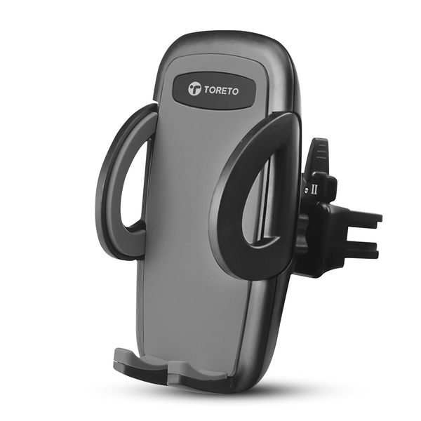 Buy Toreto Grasp-9 AC Vent Car Mobile Holder with 360 Rotational, Quick Release Button, Compatible with All Smartphones Devices (TOR-172)(Black) on EMI