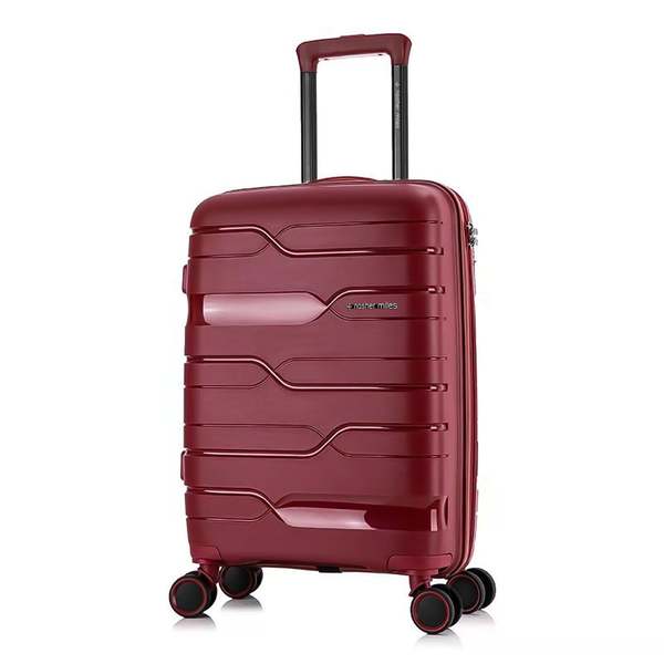 Buy Nasher Miles Paris Hard-Sided Polypropylene Cabin Luggage Maroon 20 inch |55cm Trolley Bag on EMI