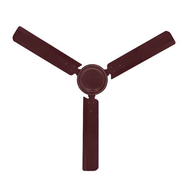 Buy QUBA 1200mm Ceiling Fan Strong And Powerful Ceiling Fan High Airflow, Energy Efficient 65 Watt High Speed Ceiling Fan (Brown) on EMI