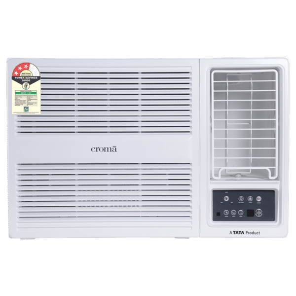 Buy Croma 1.5 Ton 3 Star Fixed Speed Window AC (2024 Model, Copper Condenser, Dust Filter) with 5years compressor warranty on EMI