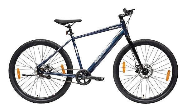 Buy Hero Milano 27.5 T Hybrid Cycle/City Bike (Single Speed, Blue) on EMI