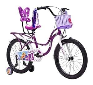 Buy Hero Fairy 16T Bicycle for Kids | Single Speed | Purple-White | Ideal for Girls on EMI