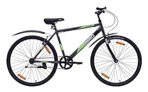 Buy Hero Spinner 2.0 MTB 26T Single Speed Cycle with Rigid Fork & Sleek Design| Frame Size: 18 inches| Adult| Unisex| Grey on EMI