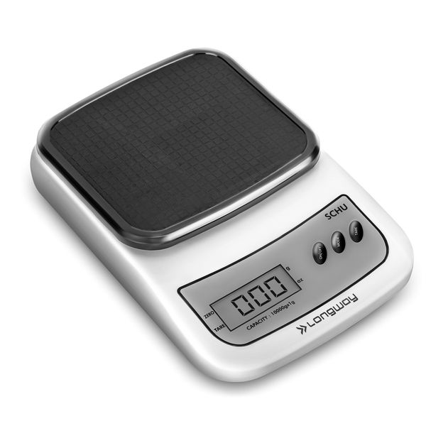 Buy Longway LWKWS01 Multipurpose Portable Digital Kitchen Weighing Scale |Weight Machine With Back Light LCD Display |2 Year Warranty (10 kg, Gray) on EMI