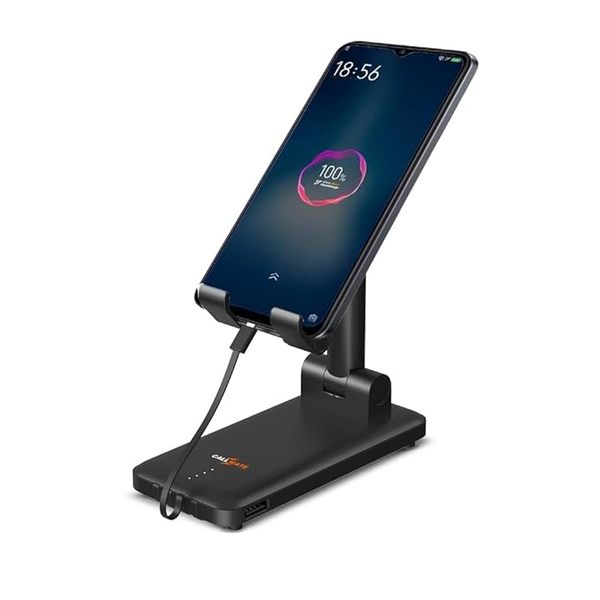 Buy Callmate 10000 mAh 15 W Power Bank- (Black), with inbuilt Mobile Stand on EMI