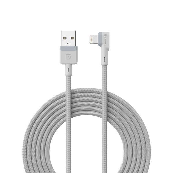 Buy Portronics Konnect L 2M Fast Charging 3A 8 Pin USB Cable with Charge & Sync Function(White) on EMI