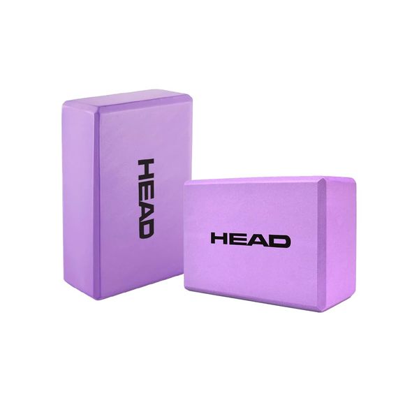 Buy HEAD Yoga Block (Pack of 2) - High Density Foam | Improve Strength & Flexibility | Lightweight & Odour Resistant | Moisture-Proof on EMI