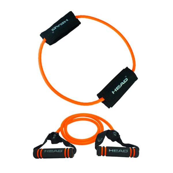 Buy HEAD Resistance Tube + Ring Tube Combo - Unbreakable | Resistance: 10Kg | Stretching Pull Up Bands | Home Workout | Gym Accessory for Men & Women | Resistance Bands on EMI