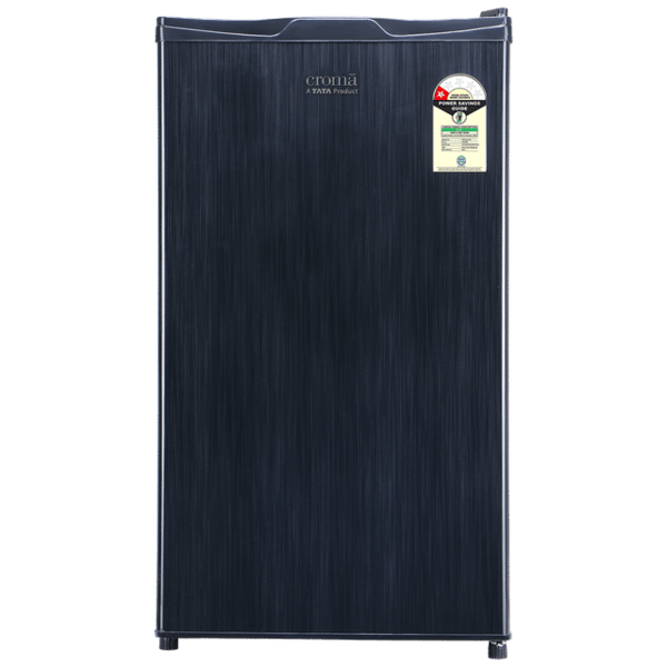 Buy Croma 90 Litres 1 Star Direct Cool Single Door Refrigerator with Anti Fungal Door Gasket (Hairline Grey) on EMI