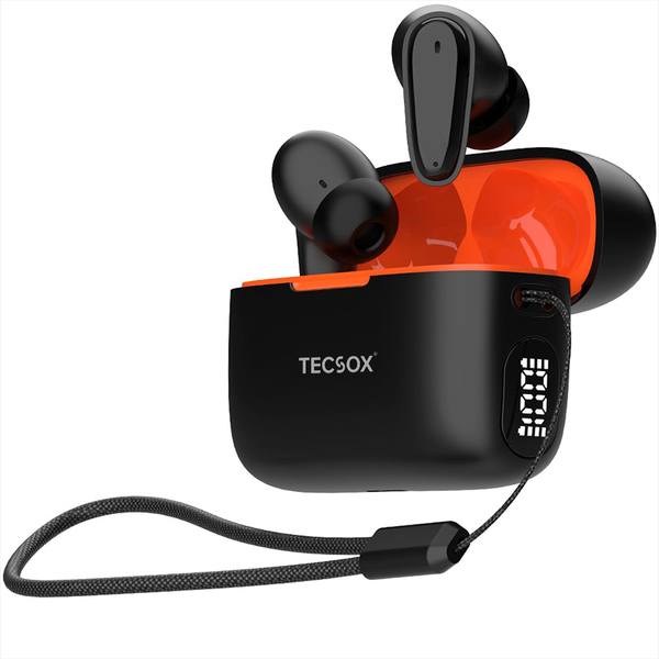 Buy Tecsox Dynamo On Ear TWS Black | 30 Hr Playtime on EMI