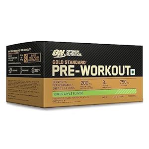 Buy Optimum Nutrition (ON) Gold Standard Pre-Workout- 142.5g/15 single serve packs (Green Apple Flavor), For Energy, Focus, Power, Endurance & Performance on EMI