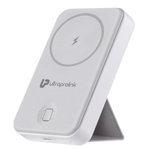 Buy UltraProlink 10000mAh 15W Wireless Magnetic Mag-safe PowerBank Juice-Up Mag2|2 in 1 Charging for iPhone/Airpods & iWatch|20W Supports QC-PD-PPS |iPhones 15/14/13/12/11/X, Galaxy, Pixel,Oneplus |UM1113 on EMI